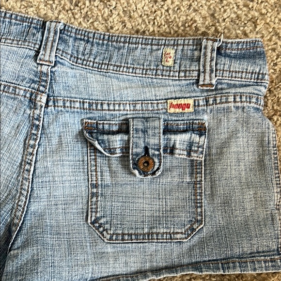 Y2K Vintage Micro BONGO Jean Shorts - Picture 4 of 10